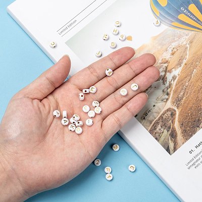 Plating Acrylic Beads PACR-YW0001-08G-1