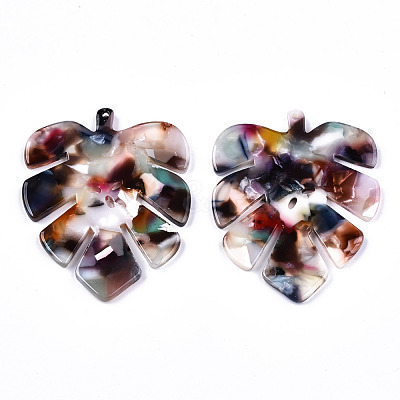Cellulose Acetate(Resin) Pendants X-KY-S163-122-1