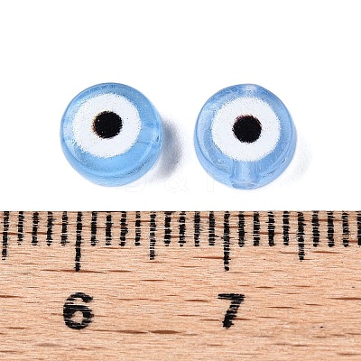 Transparent Acrylic Beads LS-TACR-G045-01E-1