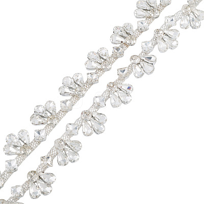 1 Yards Iron Rhinestone Strass Chains FIND-PJ0001-43-1