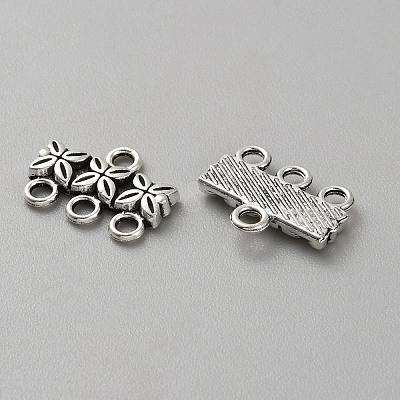 100Pcs Tibetan Style Alloy Chandelier Component Links FIND-WH0431-31E-1