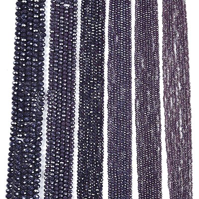 Electroplate Glass Beads Strands EGLA-A044-P4mm-A11-1