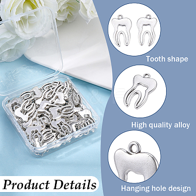 80Pcs Alloy Pendants FIND-SC0023-62-1