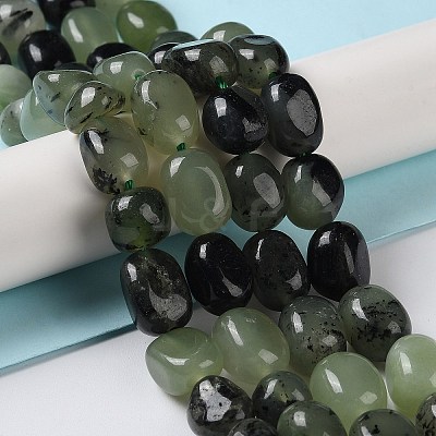 Natural Malaysia Jade Beads Strands G-I283-H17-02-1