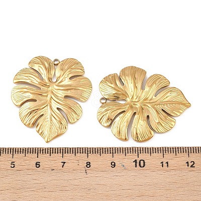 304 Stainless Steel Pendants STAS-P424-05G-1