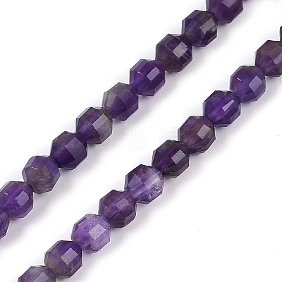 Natural Amethyst Beads Strands G-O201B-106C-1