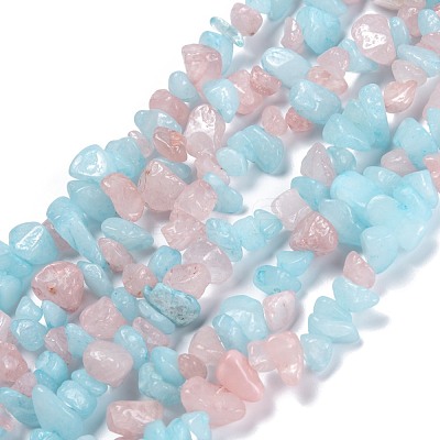 Natural White Jade Beads Strands G-F703-15-1-1