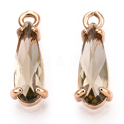 Faceted Glass Pendants X1-GLAA-T010-004B-1