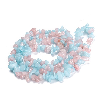 Natural White Jade Beads Strands G-F703-15-1-1