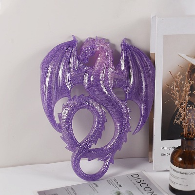 DIY Dragon Display Silicone Molds DIY-F129-01-1