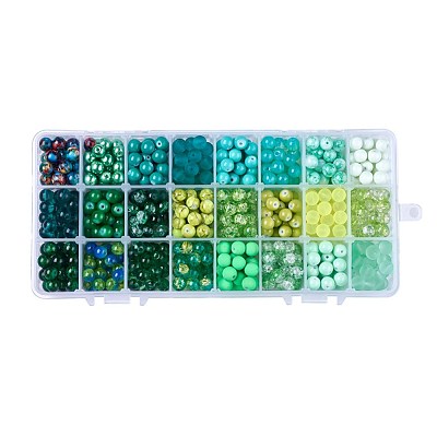 Mixed Style Glass Beads GLAA-JP0001-04J-1