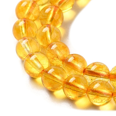 Natural Quartz Crystal Beads Strands G-C076-4mm-6-1