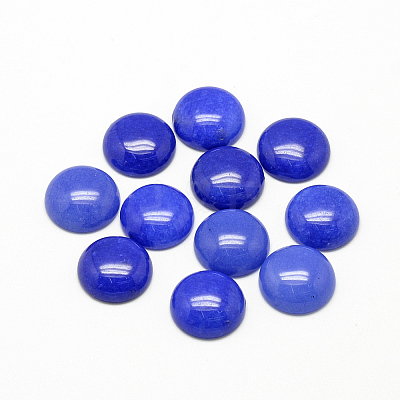 Natural White Jade Cabochons X-G-R416-12mm-03-1