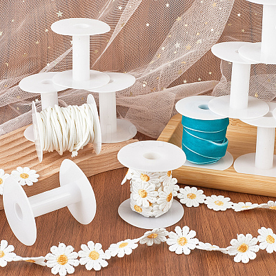 15Pcs Plastic Empty Spools for Wire TOOL-SC0001-56-1