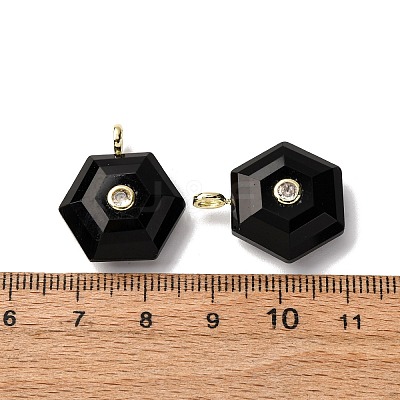 Natural Mixed Stone Pendants G-P588-02G-1