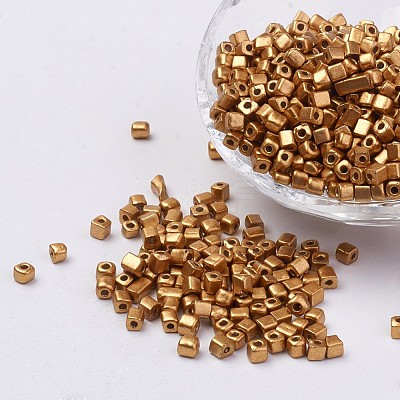 Baking Paint Glass Glass Seed Beads X-SEED-R026-C01-1