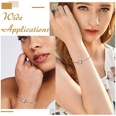 18Pcs Adjustable 304 Stainless Steel Cable Chains Bracelets Making AJEW-ME0001-02-1
