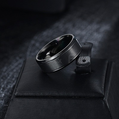 201 Stainless Steel Finger Rings for Men WG1765E-10-1