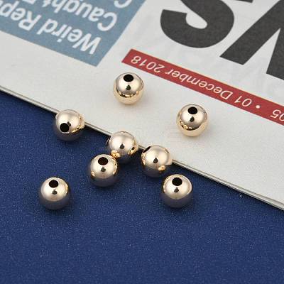 Yellow Gold Filled Beads KK-G156-6mm-1-1