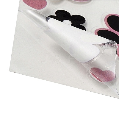 Clear Film Rub on Transfer Stickers for Glass Cups STIC-P009-G04-1