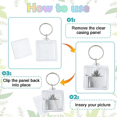 DIY Keychain Making Kit DIY-YW0017-47-1