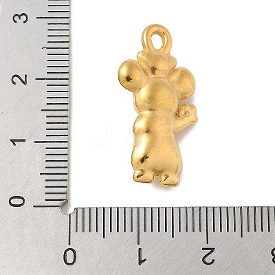 Ion Plating(IP) 304 Stainless Steel Pendants STAS-Q334-46G-1