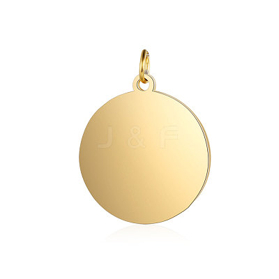 Ion Plating(IP) 304 Stainless Steel Pendants STAS-I311-33G-G-1