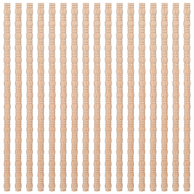 25Pcs Wood Ceiling Molding AJEW-OC0014-96A-1