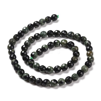 Natural Kambaba Jasper Beads Strands G-E571-04A-1