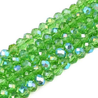 Electroplate Glass Beads Strands LS-EGLA-A044-T3mm-L11-1