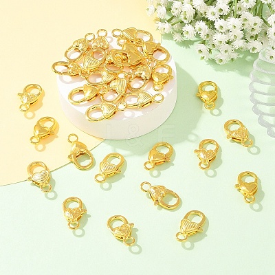 30Pcs 3 Styles Zinc Alloy Lobster Claw Clasps FIND-YW0017-94-1