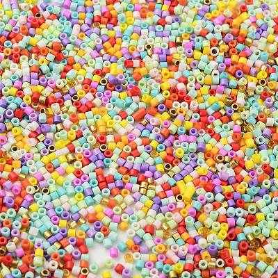 Baking Paint Glass Seed Beads SEED-S042-05B-50-1