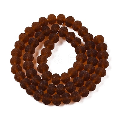 Transparent Glass Beads Strands EGLA-A044-T8mm-MD02-1