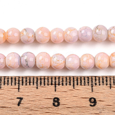 Baking Paint Glass Beads X1-DGLA-N003-4mm-C01-1