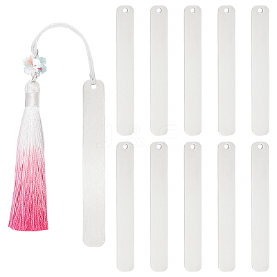201 Stainless Steel Bookmarks DIY-WH0430-487P-1