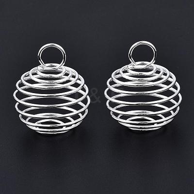 Iron Wire Pendants IFIN-R231-20mm-S-1