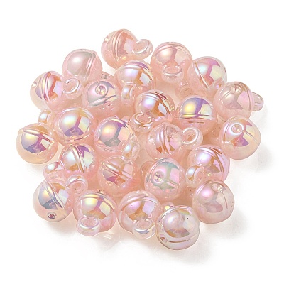 UV Plating Rainbow Iridescent Acrylic Pendants OACR-P010-19D-1