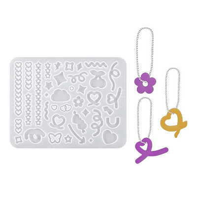 DIY Pendant Silicone Molds X1-DIY-G113-02A-1