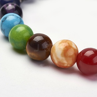 Yoga Chakra Jewelry X-BJEW-K142-A-1