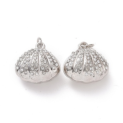 Alloy Pendant with Crystal Rhinestone FIND-H041-18P-1