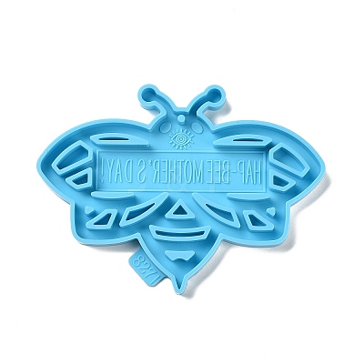 DIY Mother's Day Theme Bees Pendant Silicone Molds SIMO-H010-08-1