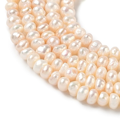 Natural Cultured Freshwater Pearl Beads Strands PEAR-C004-02C-1