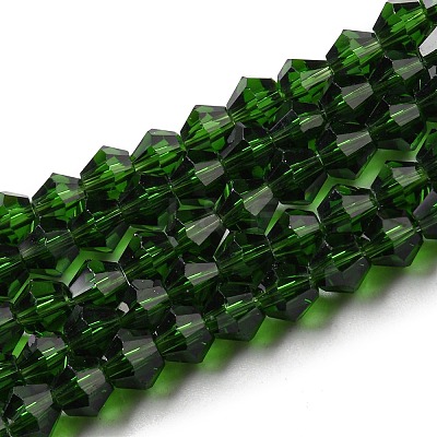 Transparent Glass Beads Strands GLAA-F029-4mm-25-1