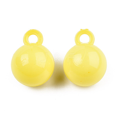 Opaque Acrylic Round Pendants SACR-Q099-M02A-1