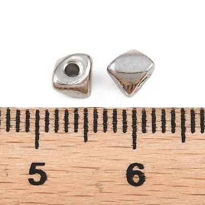 Irregular 304 Stainless Steel Beads STAS-D394-03B-P-1
