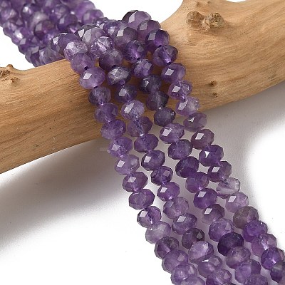 Natural Amethyst Bead Strands G-D344-A37-01-1