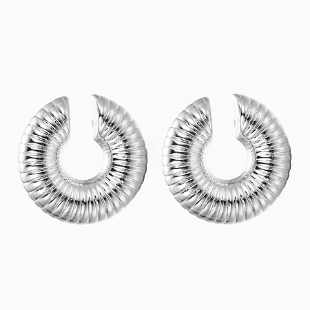 Alloy C-shaped Cuff Earrings for Women WGEF1AE-04-1