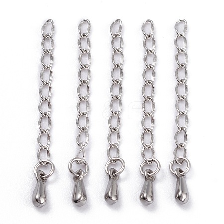 Tarnish Resistant 304 Stainless Steel Chain Extender STAS-L214-03B-1