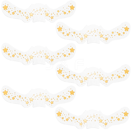 10Pcs Transfer Sticker Proof Removable Temporary Tattoos Stickers DIY-SP0003-65A-07-1