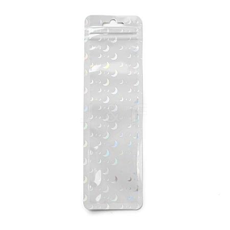 Rectangle Laser Plastic Yin-yang Zip Lock Gift Bags X1-OPP-E004-01C-D02-1